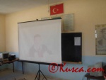 Projektör aleti test ediliyor